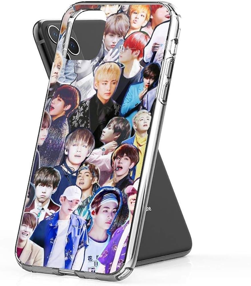 BTSのスマホケース V V (Kim Taehyung) - BTS '?????' Case Cover Compatible for iPhone